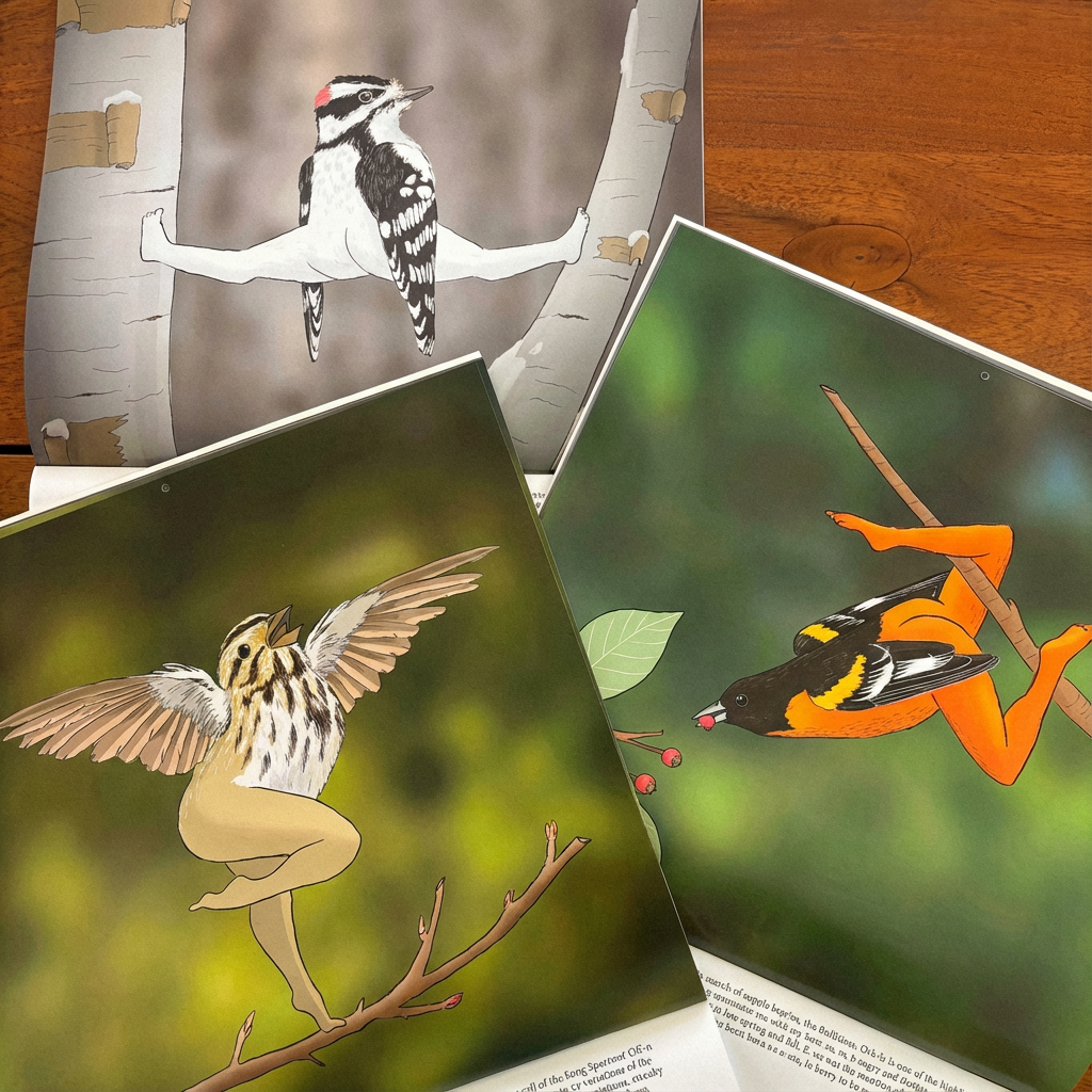 2026 Calendar of Extremely Accurate Birds