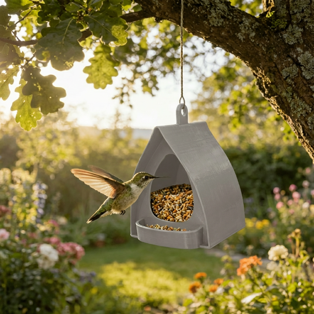 Weather Resistant Hanging Bird Feeder